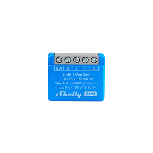 Shelly single pack 1 Mini Gen4