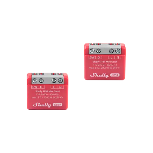 Shelly 2 pack 1PM Mini Gen4