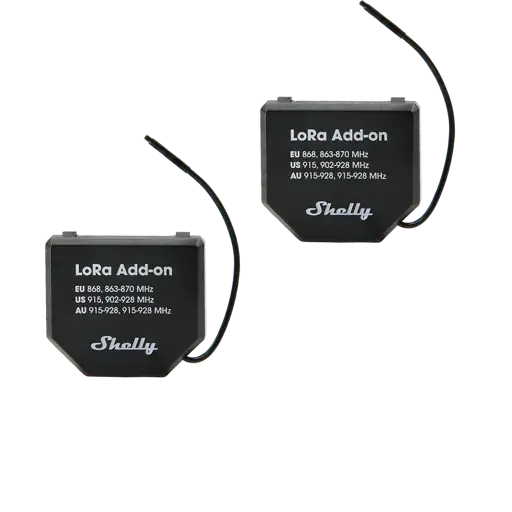 Shelly 2 pack LoRa Add-on
