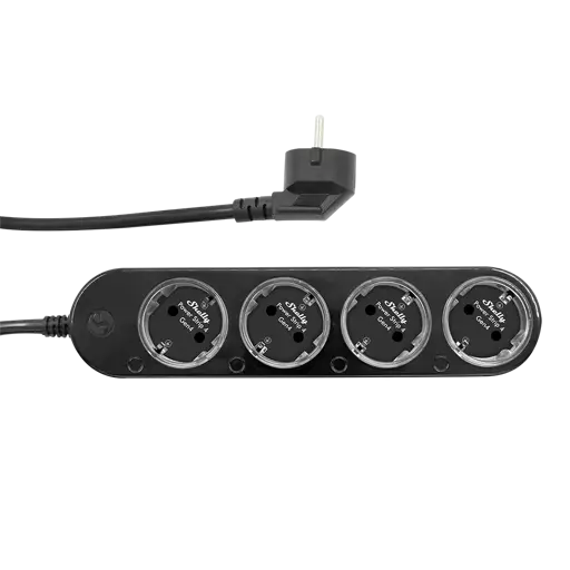 Shelly Black Power Strip 4 Gen4 